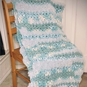 Handmade crochet blanket